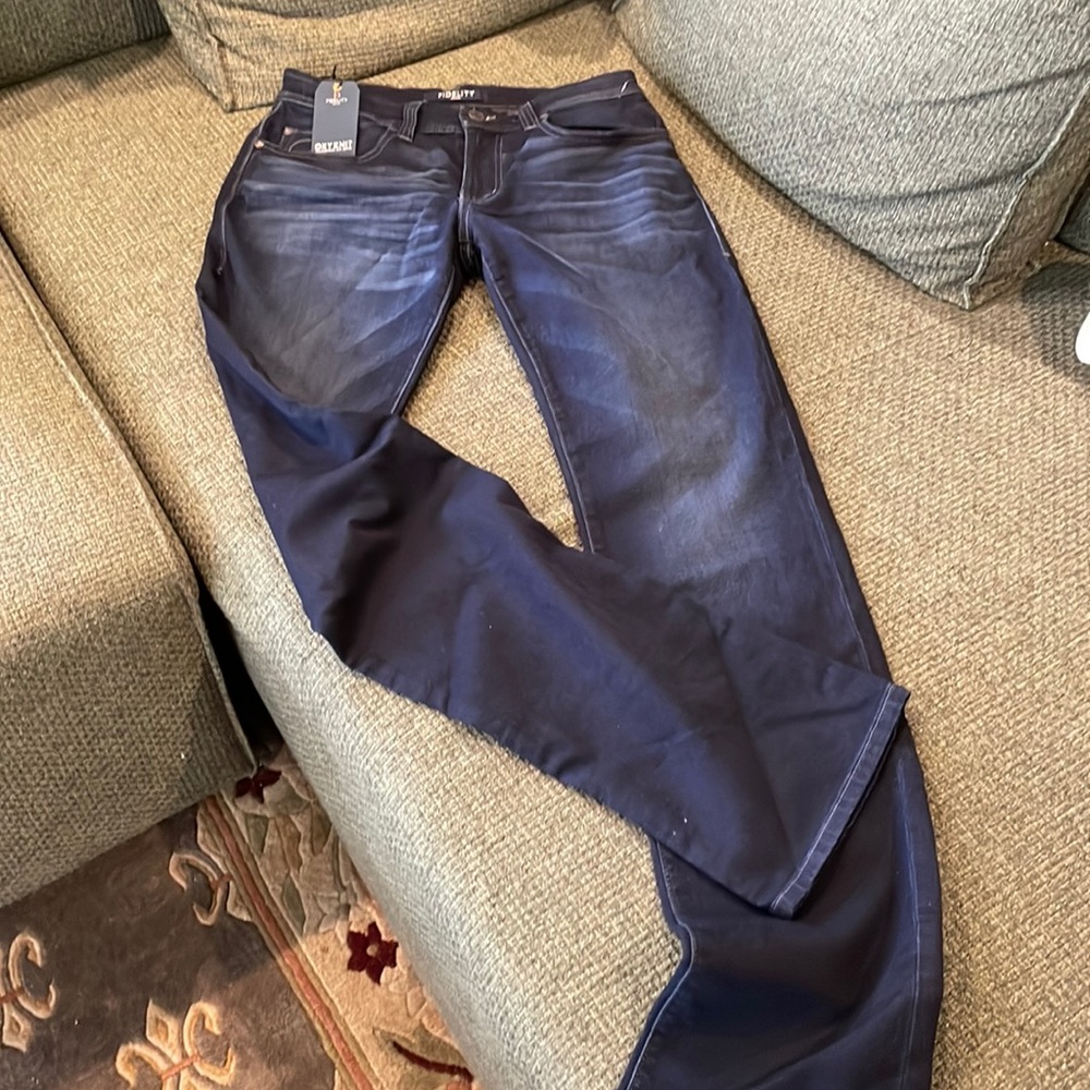 Fidelity ‘Jimmy’ oxyknit performance knit denim (sz 29)